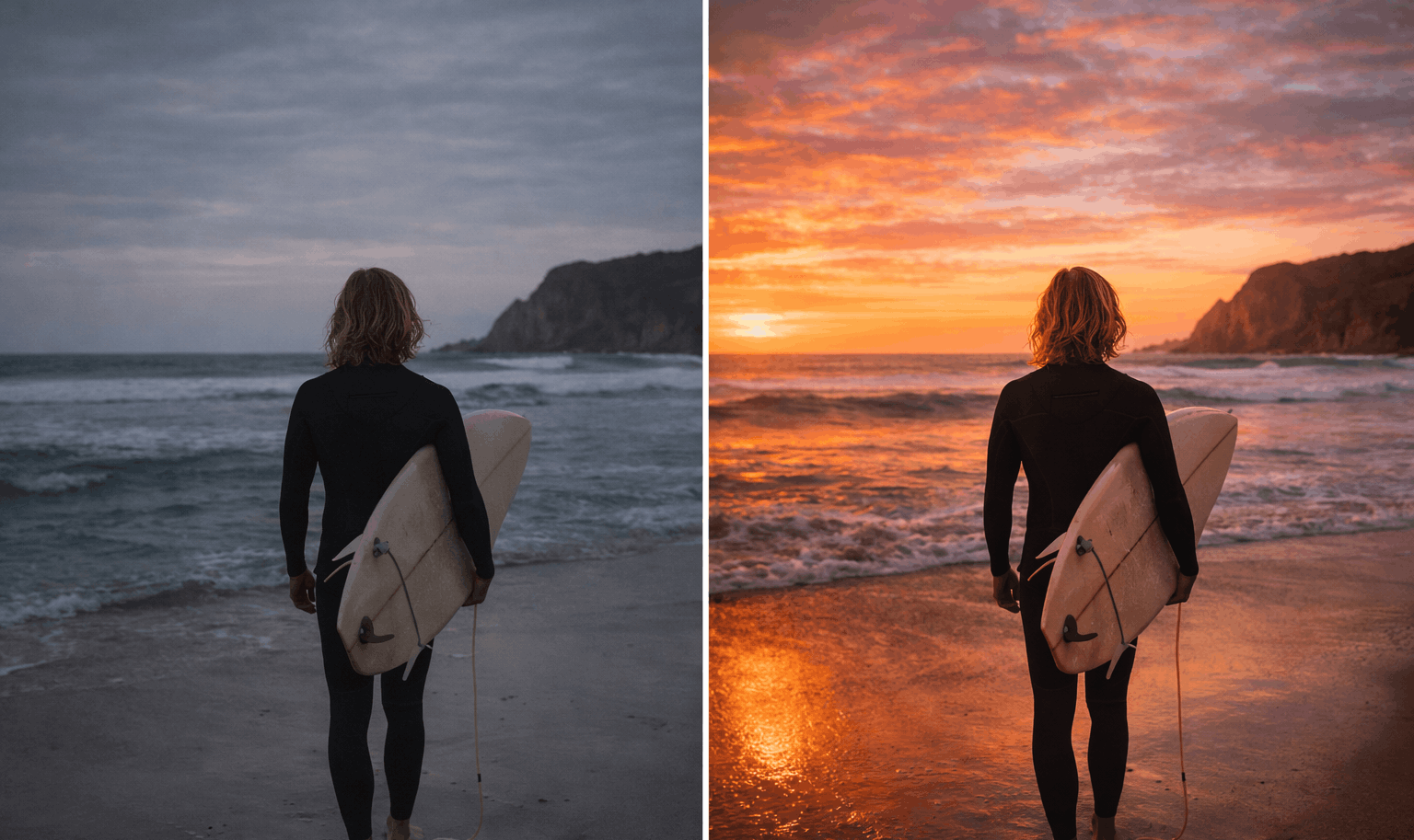 Coffee and lifestyle before and after