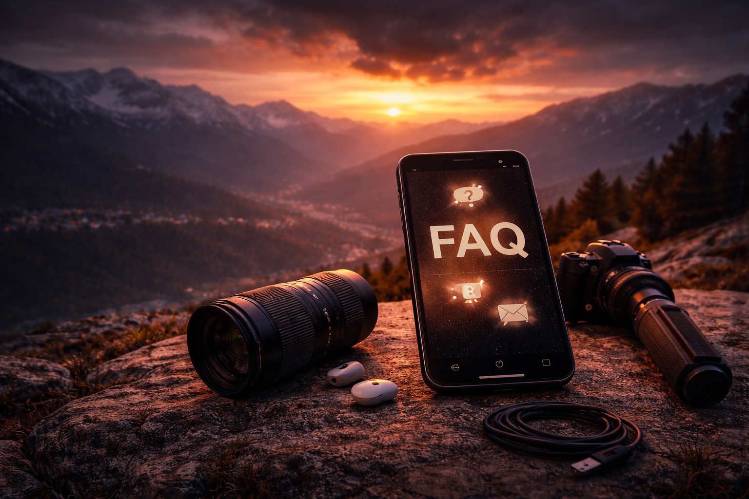 Phone Photo Mastery city sunset